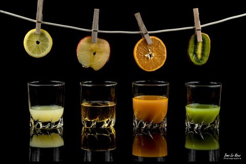 Distributeur de jus de fruits 100% bio Ivan Le Roux Photographe